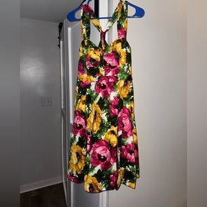 London Times Multicolor Floral Dress